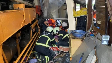 Photo of 混凝土泵车刹车失灵滑行 父子肉身挡不住1死1伤
