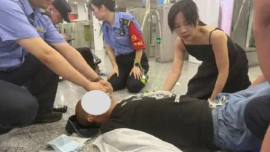 Photo of 护士为救人咬掉美甲 网赞：人美心善