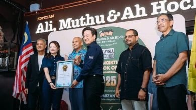Photo of 阿米占:Ali,Muthu&Ah Hock 售45万盘椰浆饭创纪录