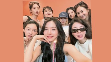Photo of Tiffany庆生 少女时代8人合体