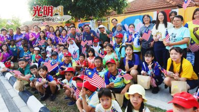 Photo of 20学府百人献创意 阿依淡选区壁画迎国庆