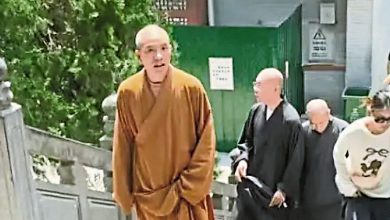 Photo of 少林寺新住持印乐罕露面