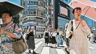 Photo of 再创今年新高 东京市中心录得37.9℃