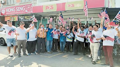 Photo of 迎国庆日与马来西亚日 山达拉祖派2000小国旗