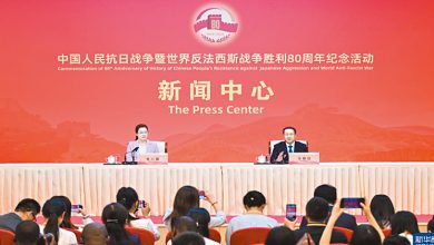 Photo of 抗战胜利活动第2场记者会 中提醒以台制华必自焚