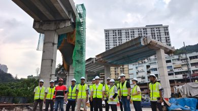 Photo of 阿依淡绕道工程再推进 黄汉伟: 柱子已全部竖立