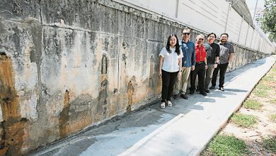 Photo of 杨巧双巡视孟惹拉拉公园 行人道提升步行环境佳