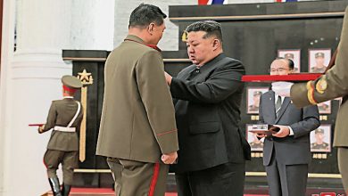 Photo of 朝鲜表扬援俄官兵 授予国家英雄称号