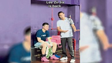 Photo of 李梓嘉社媒现视频 训练展示爆力跃杀