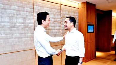 Photo of 柔大臣狮城交长会面 讨论保障马新司机 平台人员利益
