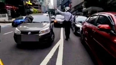 Photo of 视频〡高峰时段路口现插队车龙 交警霸气指挥 司机秒怂速离开