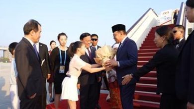 Photo of 安华抵天津 出席上合峰会晚宴