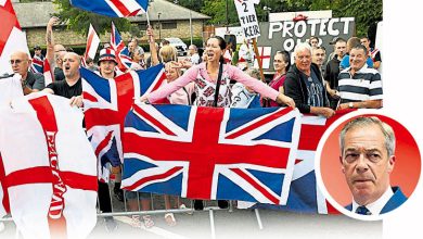 Photo of 英多地爆反移民示威 反对党扬言遣返难民