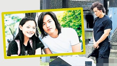 Photo of 言承旭站大S墓园 泪悼13分钟