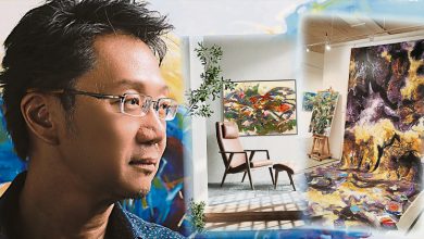 Photo of 情感与哲思交织 抽象艺术家周映辉 让无形可见