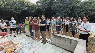 Photo of 彭森马口数十华团领袖居民 拜祭双溪镭日治蒙难者