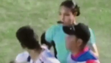 Photo of 哥伦比亚男足暴力 女裁出红牌后遭摑