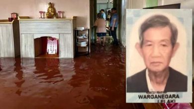 Photo of 老翁如厕遇闪电水灾 疑惊慌失措不慎失足身亡