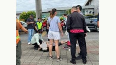 Photo of 古晋机场高处坠落 男子重伤送院抢救