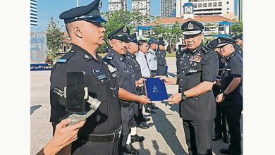 Photo of 上任后首出席常月集会 柔总警长分享人生5原则