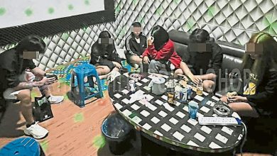 Photo of 警柔南扫荡娱乐场所 捕83缅甸男女