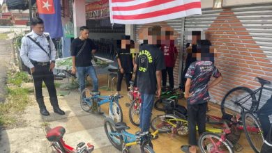 Photo of 国庆日骑蚊型脚车 16少年被捕 家长接警告