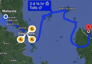 Photo of 从雪州可以开车到古晋？ 谷歌地图带路：3天16小时