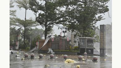 Photo of 桦加沙逐渐远离深圳 机场恢复航班运行