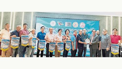 Photo of 【檳福州五大乡团款待泰福总会访问团宴】张德仁：守护福州先贤创办校 为三山筹建有盖篮球场
