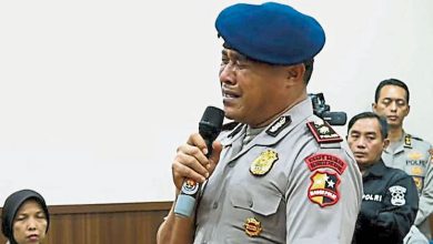 Photo of 【印尼大示威】涉撞死送餐员  一印尼警员被开除