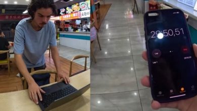 Photo of 中国有多安全？手提电脑无人顾半小时还在 网红:巴黎8秒就消失