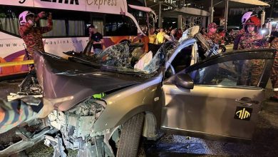 Photo of 武吉免登连环车祸涉6车      旅巴失控酿祸致5人受伤