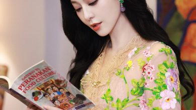 Photo of 范冰冰穿华美马来传统服装访景区 人美景美万众瞩目成最佳旅游大使