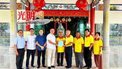 Photo of 百年庙250万元华丽变妆 甘蔗芭大伯公庙建竣