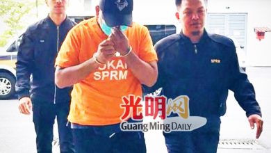 Photo of 涉滥权出租地种稻 反贪会延扣消防员7天