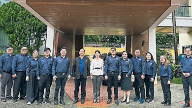 Photo of 【槟华青团拜访中驻槟领事馆】邱武才：推动马中互动 槟华青团愿当民间使者