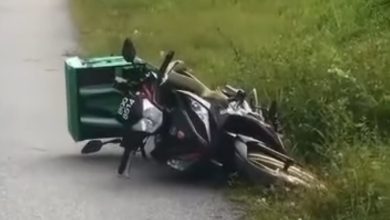 Photo of 摩多卡住大蟒蛇 骑士跳车: 我不要骑了!