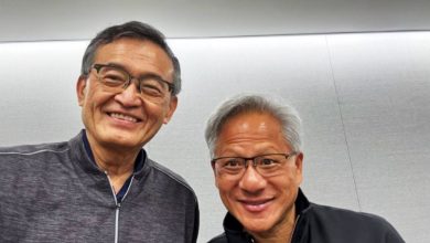 Photo of 辉达震撼入股英特尔 陈立武喜晒黄仁勋合照