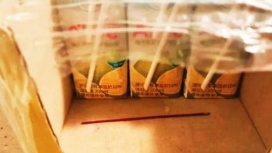 Photo of 饮料箱内有红香脚 “拜拜后退货再上架卖?”