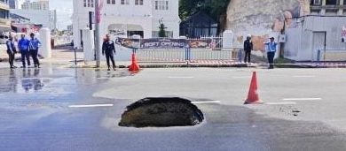 Photo of 路洞已修好 槟岛车水路全面开通