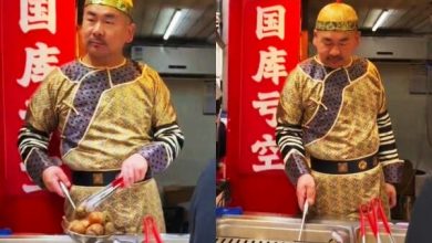 Photo of 《甄嬛》四郎出摊啦！ 臭豆腐老板撞脸陈建斌 顾客笑：陛下流落民间