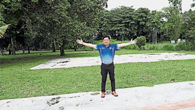 Photo of 河边路缺完善设施公园 巴生市厅拨40万改造