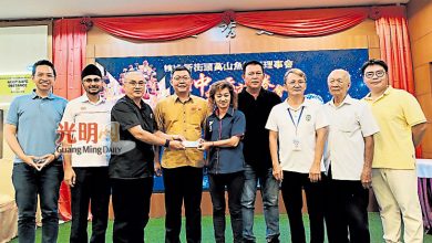 Photo of 【新街头万山鱼虾组理事会中元宴】郑来兴：古迹无法翻新 新街头万山仅能维修