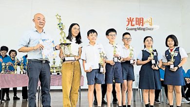 Photo of 嘉联青华小数学金杯赛 槟华A队蝉联冠军
