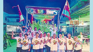 Photo of 南美园中元盂兰胜会 百人参与花车巡游