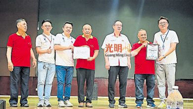 Photo of 海客园福德正神宴庆神诞 义卖光明募捐筹获5400元