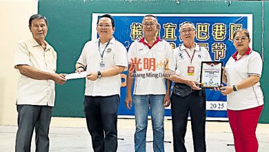 Photo of 槟直落巴巷区中元宴 义卖光明筹2250元捐光育