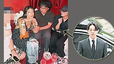 Photo of 刘亚仁出狱后现身派对 同框导演满桌烟酒惹议