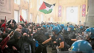 Photo of 意多地示威声援巴勒斯坦