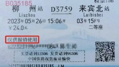 Photo of 中纸质铁路车票10/1起走入历史 由电子发票取代